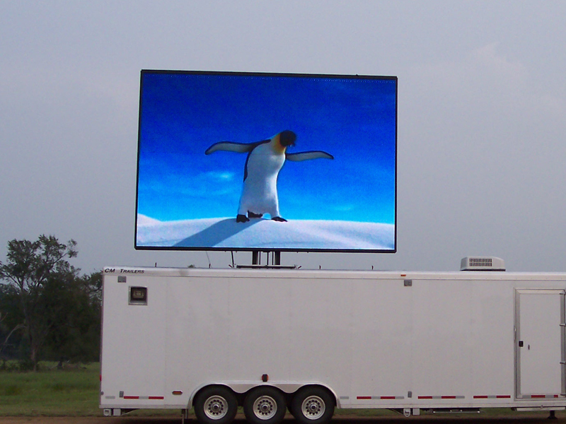 Mobile LED Screen clarity